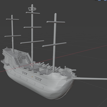 galleon sea thieves 3d print model - Mito3D
