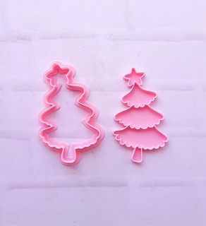 Galletita Navidad Noel kurabiye kesici Tebrikler yıl mutlu Bayram jeappy aziz Natale ağaç kesiciler kitleler biscotti Albero 3d print model - Mito3D