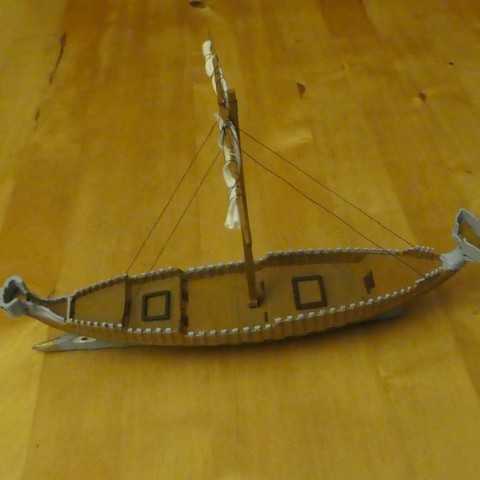 galère jeu bateau navire de modèle jouet 3D print model - Mito3D