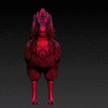 gallosaurus chicken chiken rex dinosaur 3d print model - Mito3D