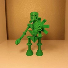 gama Spiel Modell-Roboter 3d print model - Mito3D
