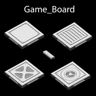 game board Game sci-fi scifi miniatures floor playing field 3d print model - Mito3D