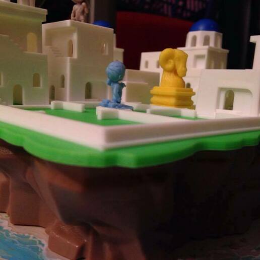 gioco tavola santorini jds magnaccia my Giochi 3D print model - Mito3D