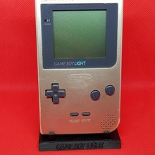 game boy light stand gbl japan obscure handheld super mario retro handeld 3d print model - Mito3D