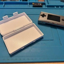 jogos Garoto micro caixa caso bainha gadget carregando game Boy gbm impressão colocar vídeo 3d print model - Mito3D