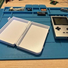 jogos Garoto bolso caixa caso bainha gadget carregando game Boy luz GBP Nintendo impressão colocar vídeo 3d print model - Mito3D