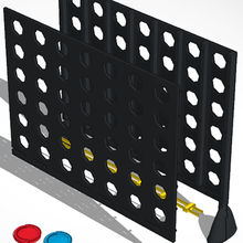 juego conecta 4 tabla 3d print model - Mito3D