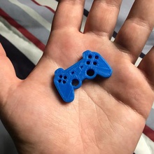 game controller keychain various 3d print model - Mito3D