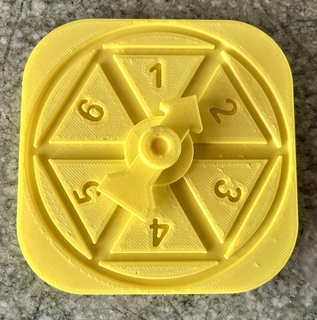 game spinner 3d print model - Mito3D