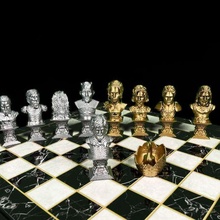 jogos tronos xadrez personagens stl 3d print model - Mito3D