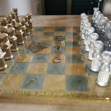 jogos tronos xadrez peças conjunto stl obteve of tv colecionador 3d print model - Mito3D