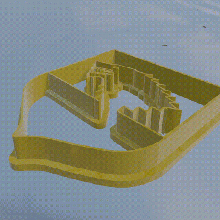 game thrones house stark cutter tool gameofthrones lannister moromont baratheon targaryen hbo cookie 3d print model - Mito3D