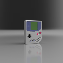 game Boy 3d print model - Mito3D