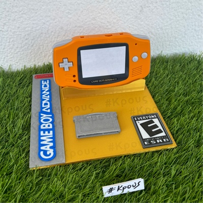 gameboy advance premium stand gadget color game boy holder display cartridges 3d print model - Mito3D