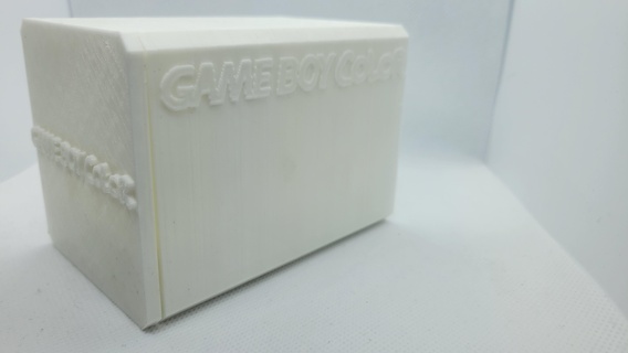 gameboy color juego almacenamiento chico cartucho caso funda cajón 3d print model - Mito3D