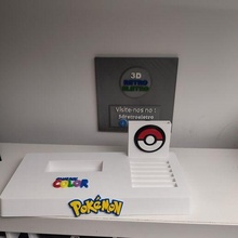 gameboy color estante soporte xl pokemon temático 2 3d print model - Mito3D