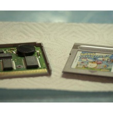 gameboy cr1616 battery holder game cr 1616 color nintendo portable video games 3d print model - Mito3D
