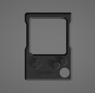 Game Boy Knöchel Ausrüstung edc Schlüsselbund Paracord Perlen Korn 3d print model - Mito3D