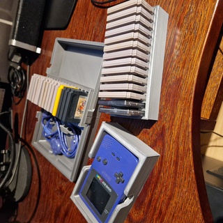 Gameboy modulaire Cas gaine jeuxxcultes cartouche boîte jeu vidéo nintendo Jeu 3d print model - Mito3D