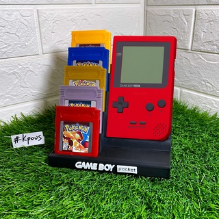 game Boy bolso ficar pé 5x jogos cartuchos suporte dmg01 clássico Garoto exibição cor 3d print model - Mito3D