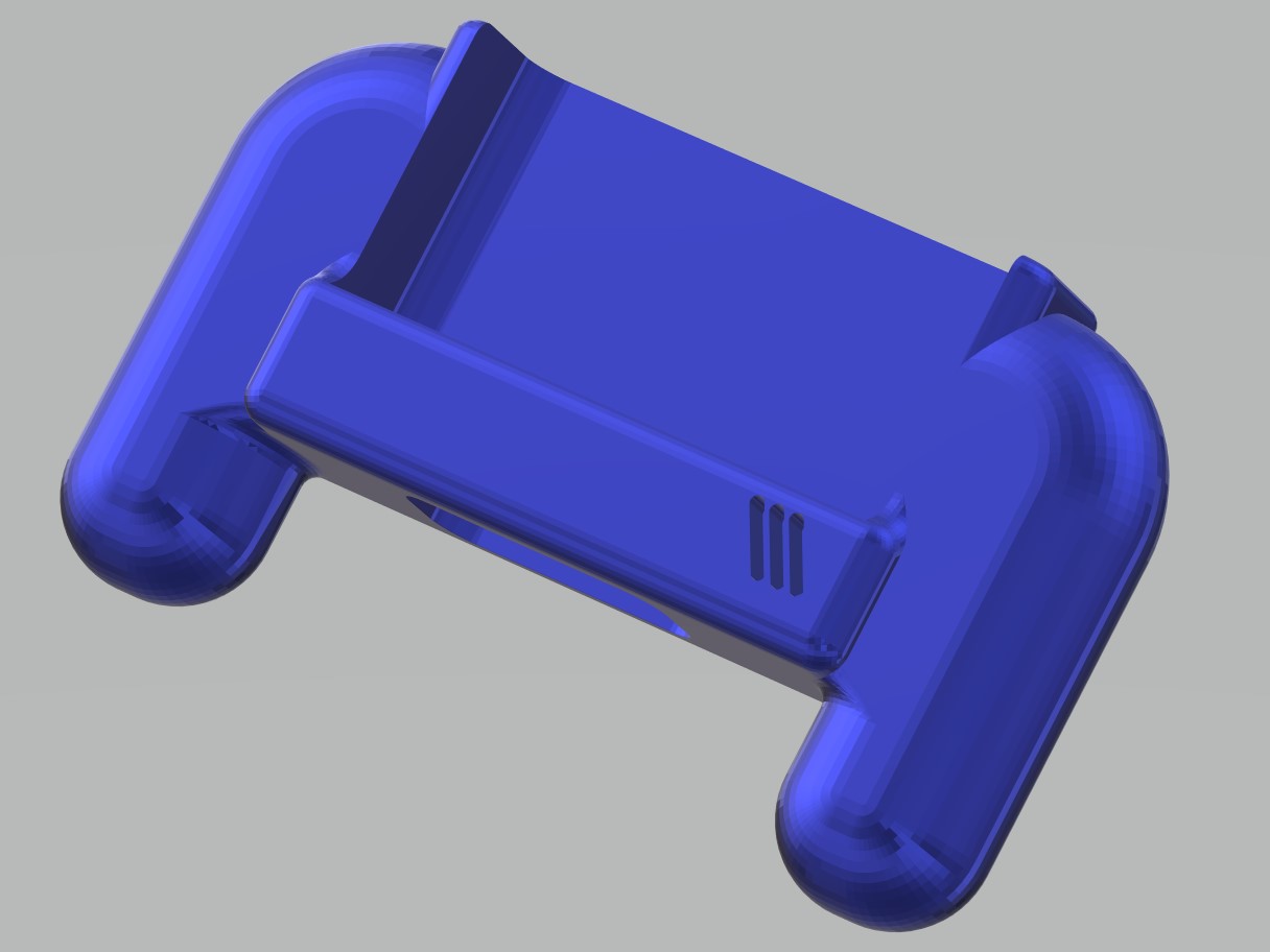 controle extensão rg35xx vídeo jogos retro adaptador acoplamento almofada video game anbernic 3D print model - Mito3D
