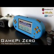 gamepi zero console emulation gameboy handheld game device low cost nes nintendo portable raspberry pi retro retropie snes video 3d print model - Mito3D