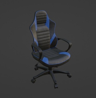 gamer chair 3d print model - Mito3D