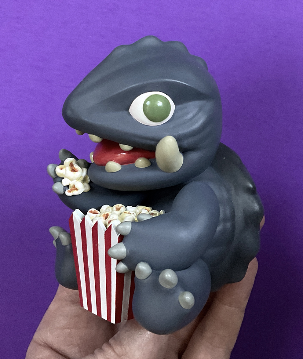gamera fanart figurine kaiju figure Godzilla scifi monstre pop corn 3D print model - Mito3D