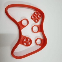 gaming controller cookie cutter clay / cutters sharp fondant masses 3d print model - Mito3D