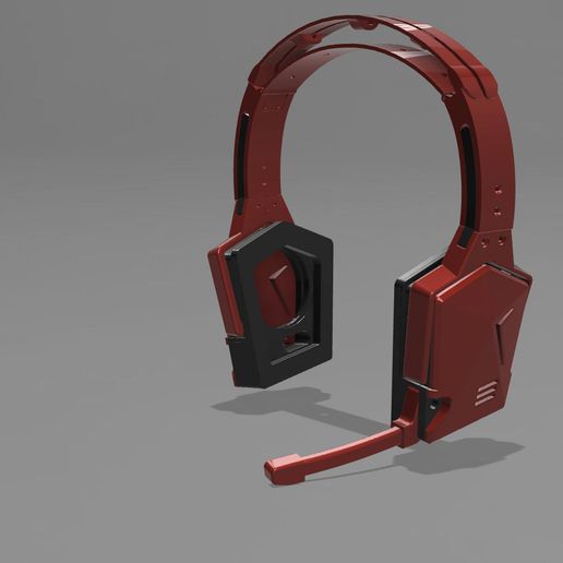 Gaming Headset 20 30 40 50mm modular aufrüstbar 3D print model - Mito3D