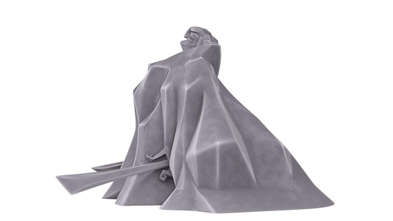 ganandorf stone Game zelda amiibo link slt nintendo estatua 3d print model - Mito3D