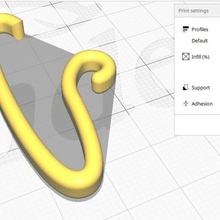 gancho argola paraca cinto artilugio cinturón apoyo suporte 3d print model - Mito3D