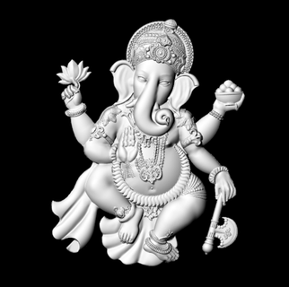 ganesh ji god god lord ganesh bhagwan  3d print model - Mito3D