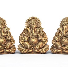 ganesh ji lotus 3d model 02 jewelry 3dmodel hindu holy religiou object jesus ganesha christian bible sanskrit jewish religion laxmi saraswati shivji hanuman sculpture 3d print model - Mito3D