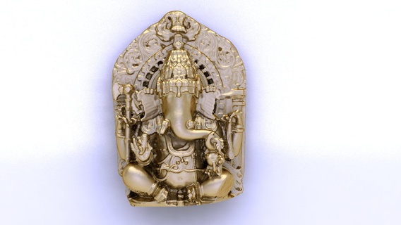 Ganesha Sanat 3d print model - Mito3D