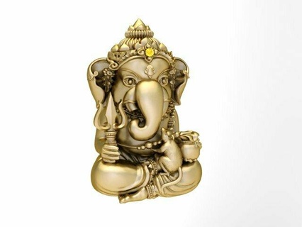 Ganesha Dieu 3d print model - Mito3D