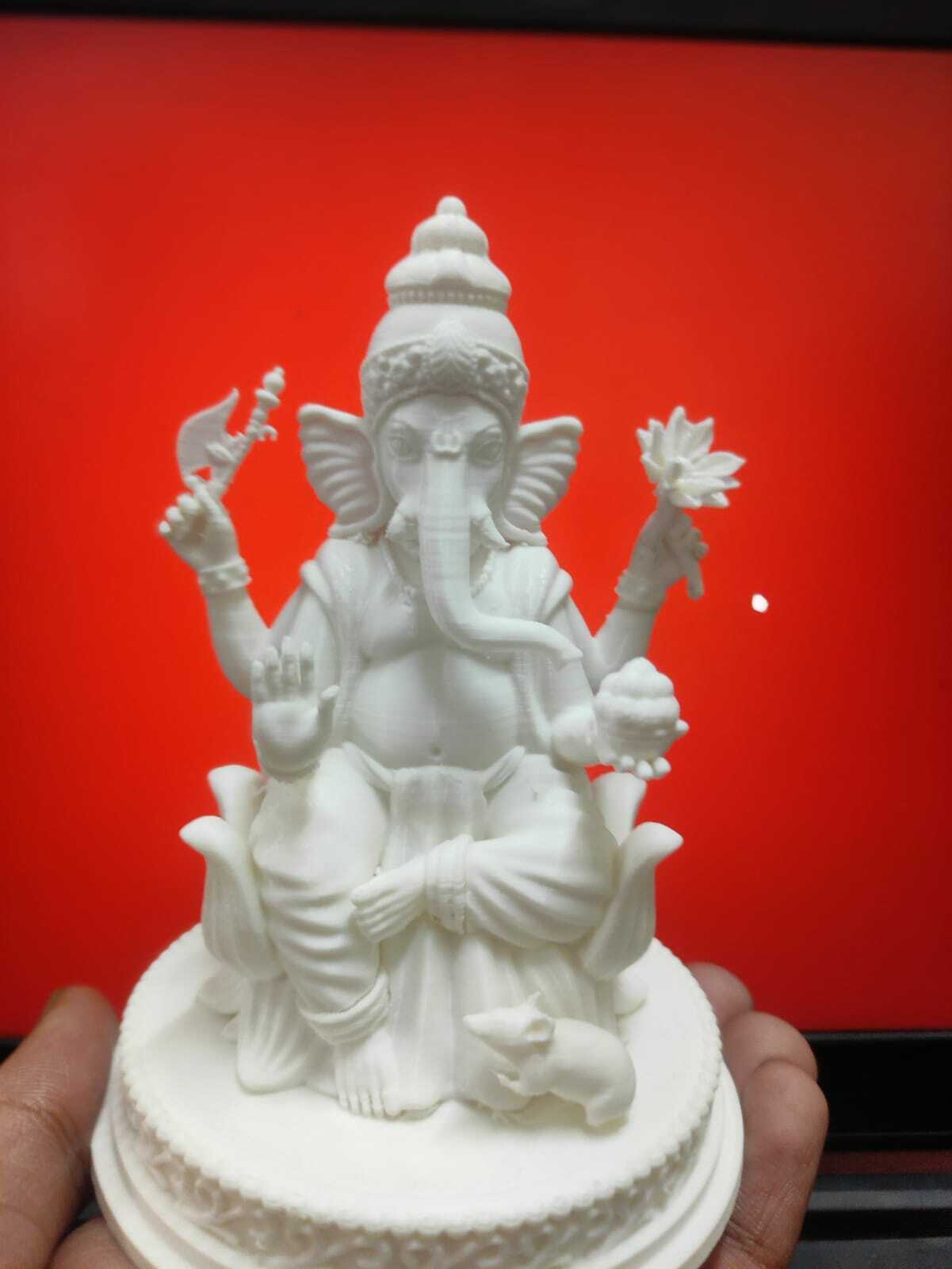 Ganesha Dieu sagesse Ganesh Seigneur 3D print model - Mito3D