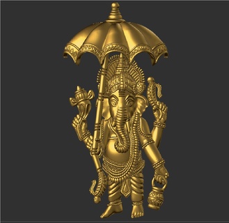 Ganesha 3d fichier ganapati Seigneur Ganesh 3d print model - Mito3D