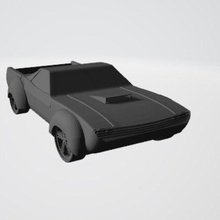 gangster car game toy art badass wheels electric carljohnson cj 3d print model - Mito3D