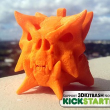 gankra skull charm game 3d print model - Mito3D
