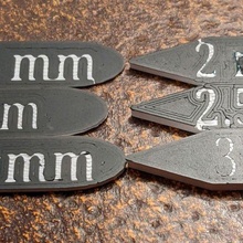 brecha cheque calce prueba herramienta herramientas 3d print model - Mito3D