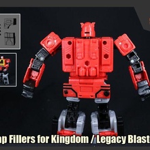 Gap enchimentos transformadores reino legado blaster 3d print model - Mito3D