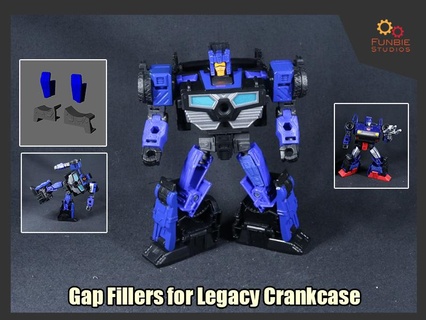 gap fillers transformers legacy crankcase 3d print model - Mito3D
