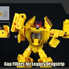 gap fillers transformers legacy dragstrip 3d print model - Mito3D
