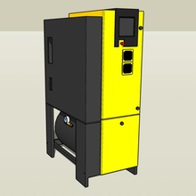 garage air compressor various kaeser remote control scale rc 3d print model - Mito3D