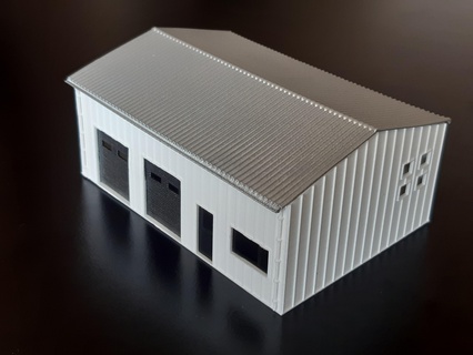 garagem construção h0 escala gadget caidor carro magnorail bambu laboratório 3d print model - Mito3D