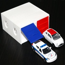 garaje majorette coche doble juego juguete 3d print model - Mito3D