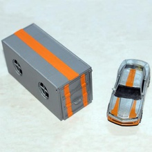garage majorette car simple game toy 3d print model - Mito3D
