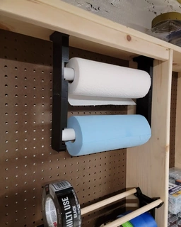garage papertowel holder paper towel shop towels 3d print model - Mito3D