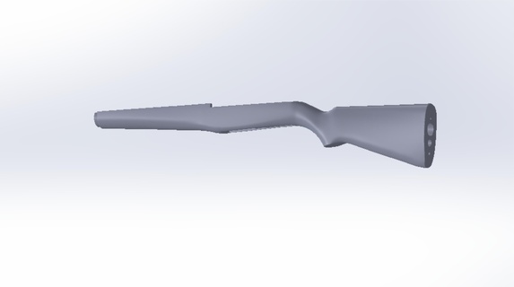 garand m1 - 3d model fuzil arma gun free stl cod ww2 rifle pistol revolver weapon 3d print model - Mito3D